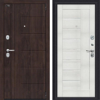Дверь входная металлическая Bravo Porta S 9/П29 (Модерн) Bianco Veralinga